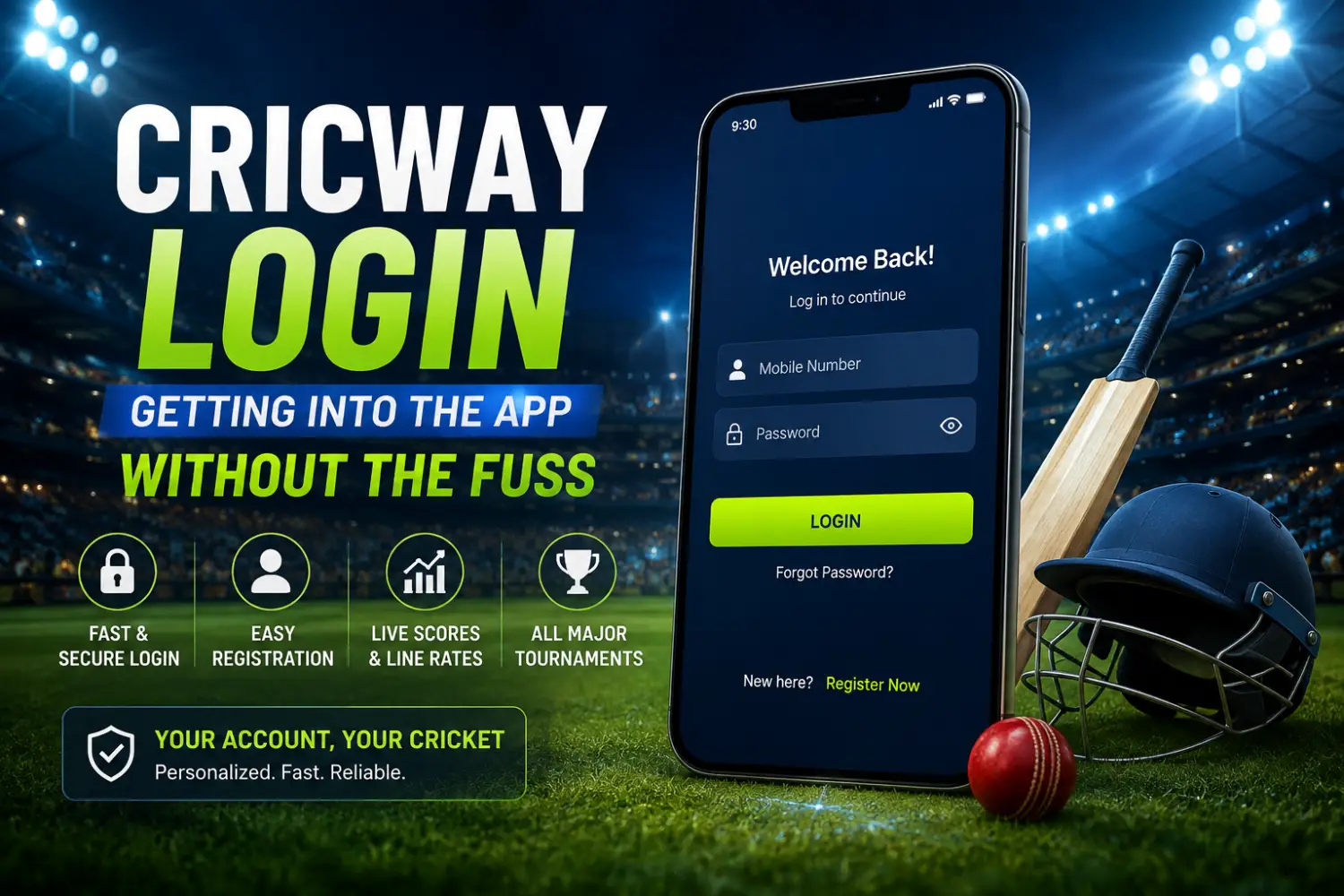Cricway Login