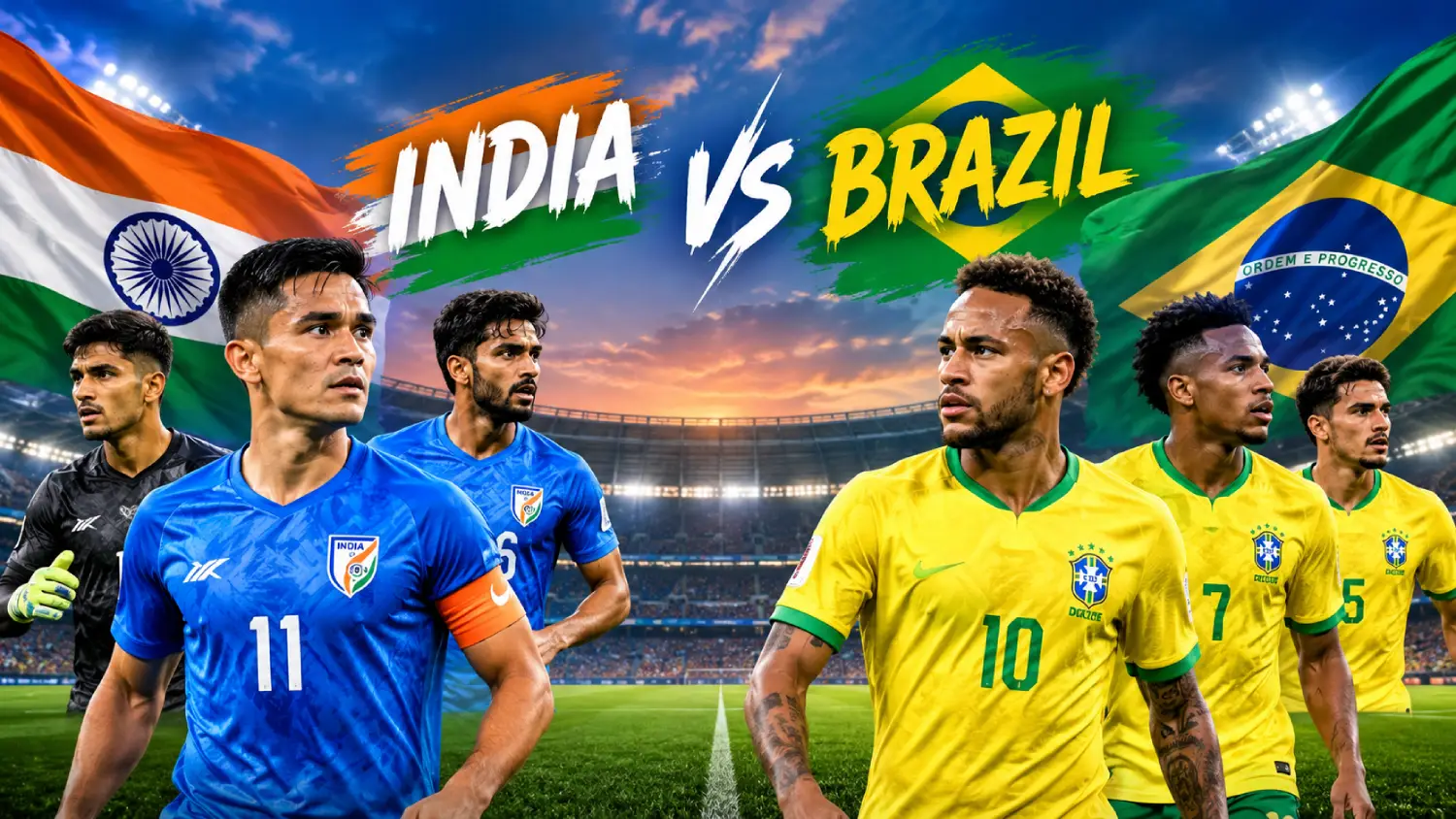 India vs Brazil